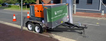 Buffalo Stand-alone Power Solutions Hybrid Power Trailer
