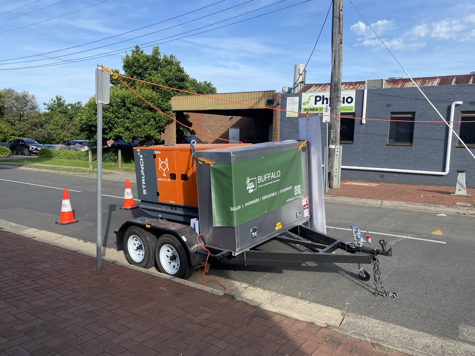 Buffalo Hybrid Power Trailer